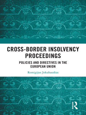 cover image of Cross-Border Insolvency Proceedings